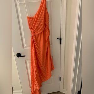 VICI asymmetric cut out dress